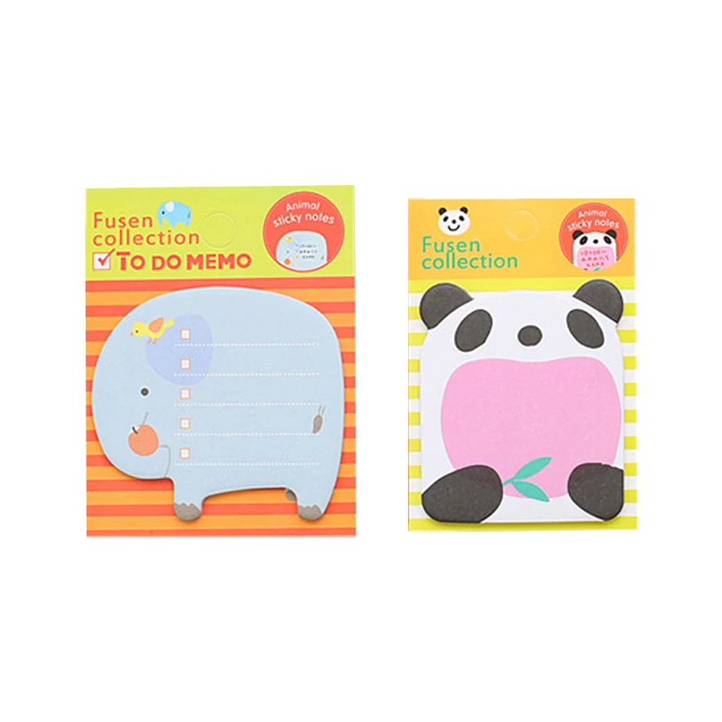 Factory Made Wholesale Korean Stationery Watercolor Sticky Notes Transparent Note Tabs
