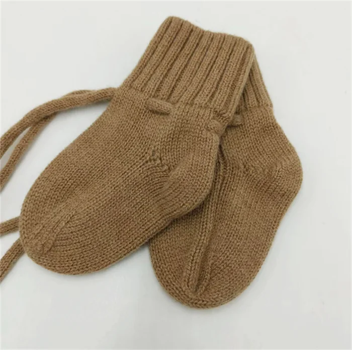 SZ373 Cute Newborn Baby Shoes Indoor Slippers Newborn Wool Socks Handmade Shoes Deep Knitted Crochet Baby Booties