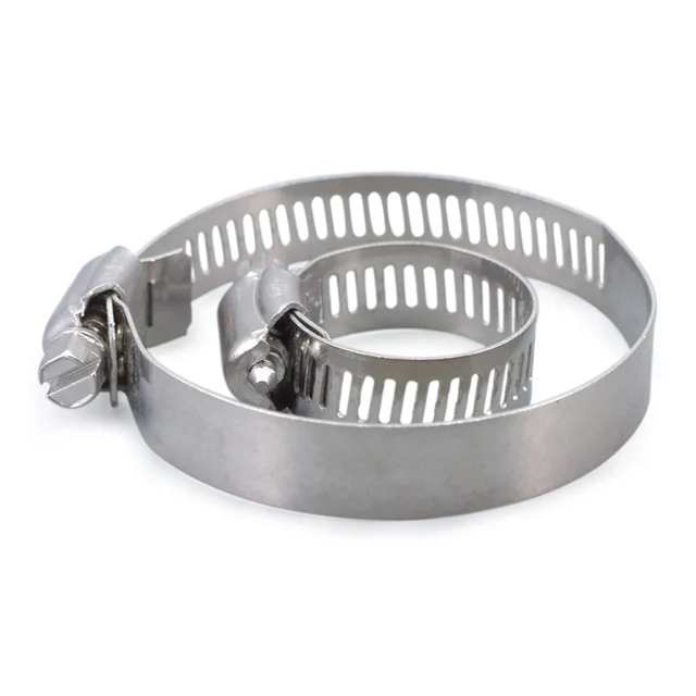 Factory steel zinc plated heavy duty pipe clamps  stainless steel 304 316 3/4 inch hose clamp pipe fittings