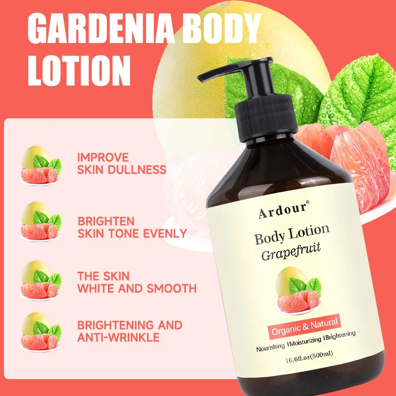 Ready To Ship Refresh Fruit Body Care Lotion Skin Care Hydrating Grapefruit Body Cream Butter Lightening Whitening Moisturizing