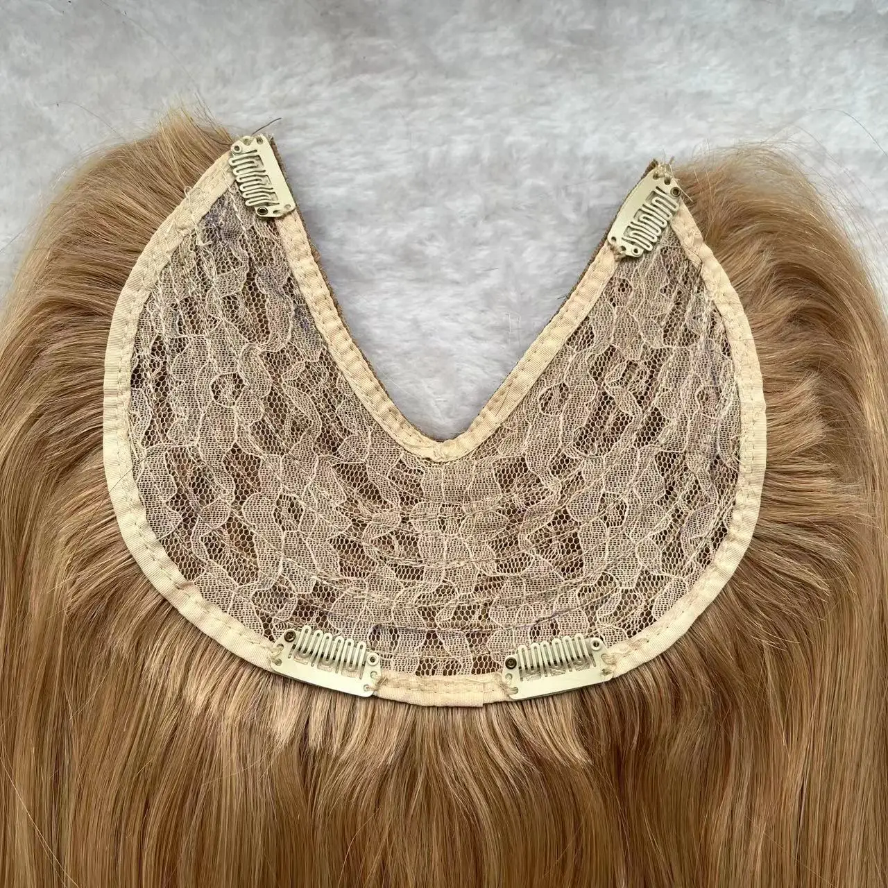 Ready to Ship U Shape V Part One Piece Clip in Hair Extensions From Donor