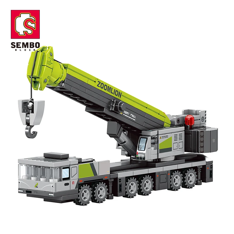 Конструктор Sembo 705100-705103, Детский конструктор-грузовик, подарок для детей, Обучающие конструкторы «сделай сам», набор строительных блоков масштабируемого льва, детские игрушки для мальчиков