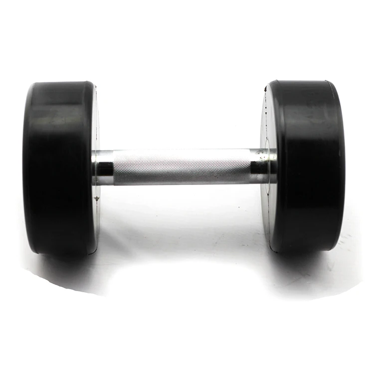 lb kg black  PU Urethane VInyl  TPU CPU PVC Round  Rubber Dumbbells