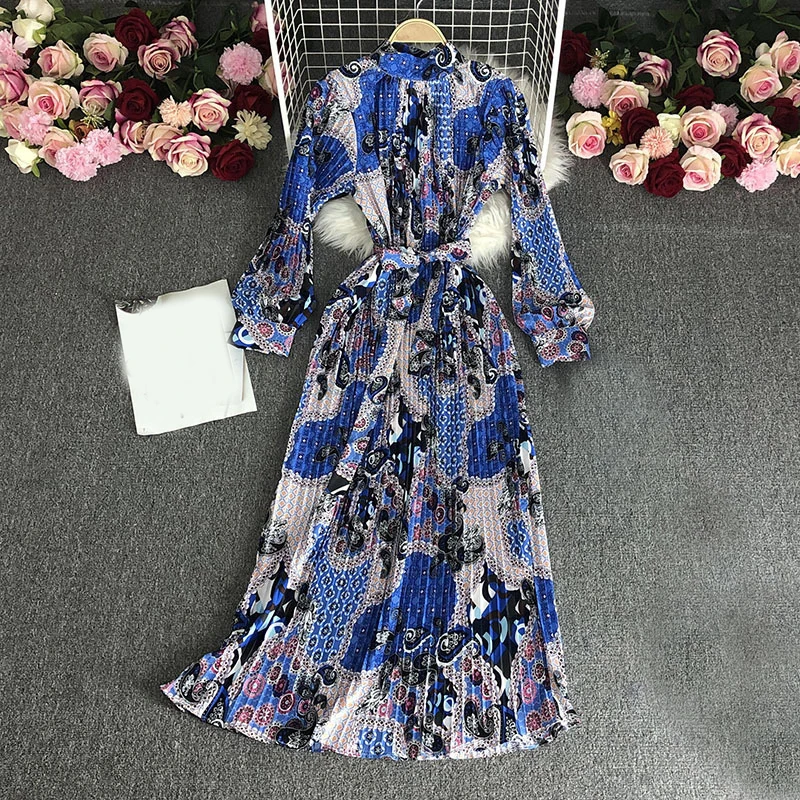 Fall new vintage woman clothes niche designer fashion dresses women lady elegant clothing manufacturers custom