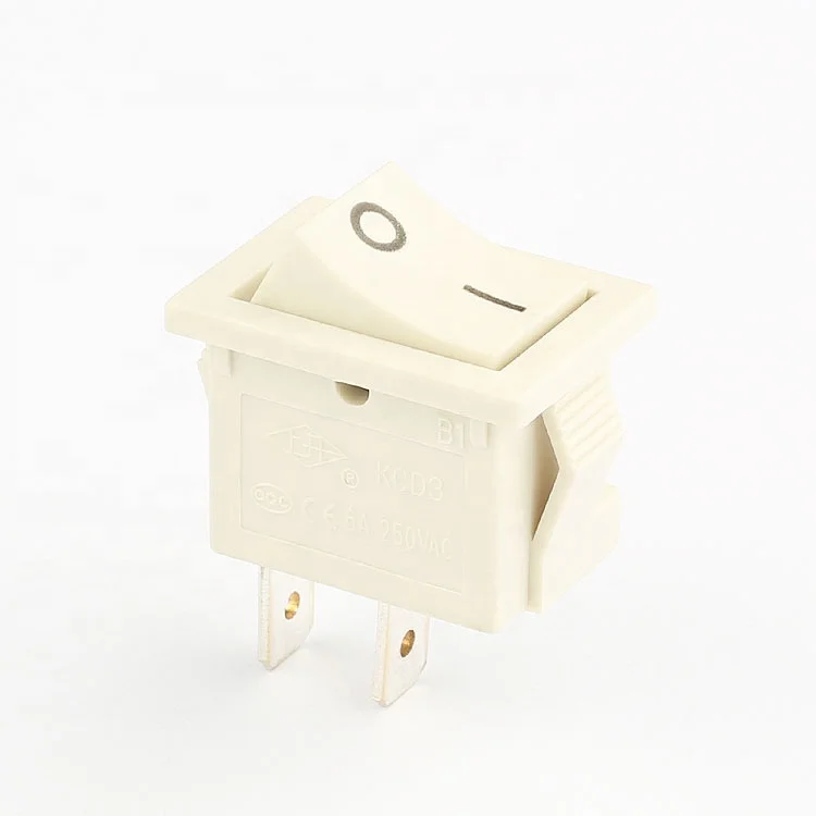 Yongxing KCD3 ВКЛ./ВЫКЛ. 2 pin CQC CE 1e4 клавишный переключатель 6a 250vac