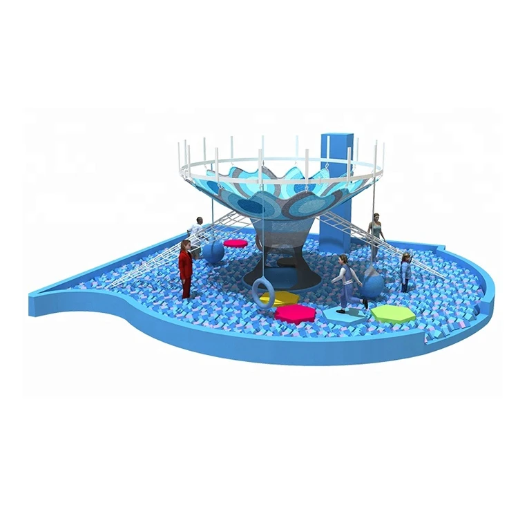 Commercial Used Kids Crochet Playground for Indoor Playground
