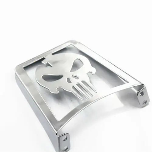 
Motorcycle Skull Sissy Bar Luggage Rack For Harley Sportster XL1200R XLH883 FXST Softail FLSTSC 
