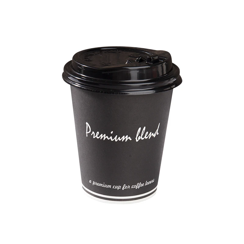 Costa Coffee Cup Logo 500ml Eco-Friendly Luxury Single Double Wall paper Cup For Hot Water Tea Liquid