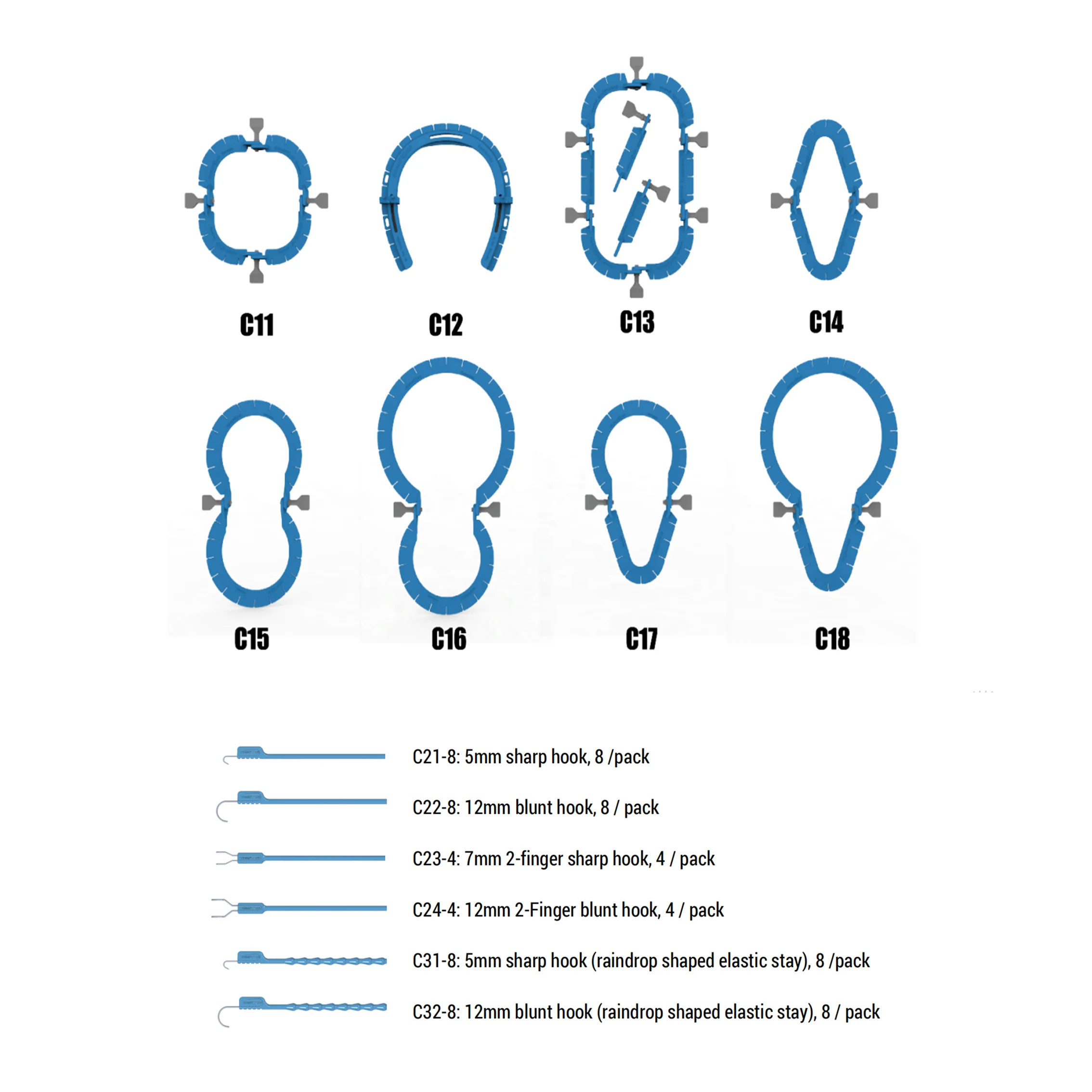 Single Use Retractor Ring Disposable Surgical Instruments Retractor Anorectal Surgery Urology  Ears Throat Surgery Equipments