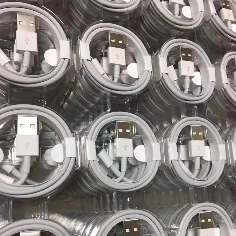 Original Quality 2.4a Charger 1M 2M 3M USB Cable 8P Transfer Fast Charging For iPhone Cable