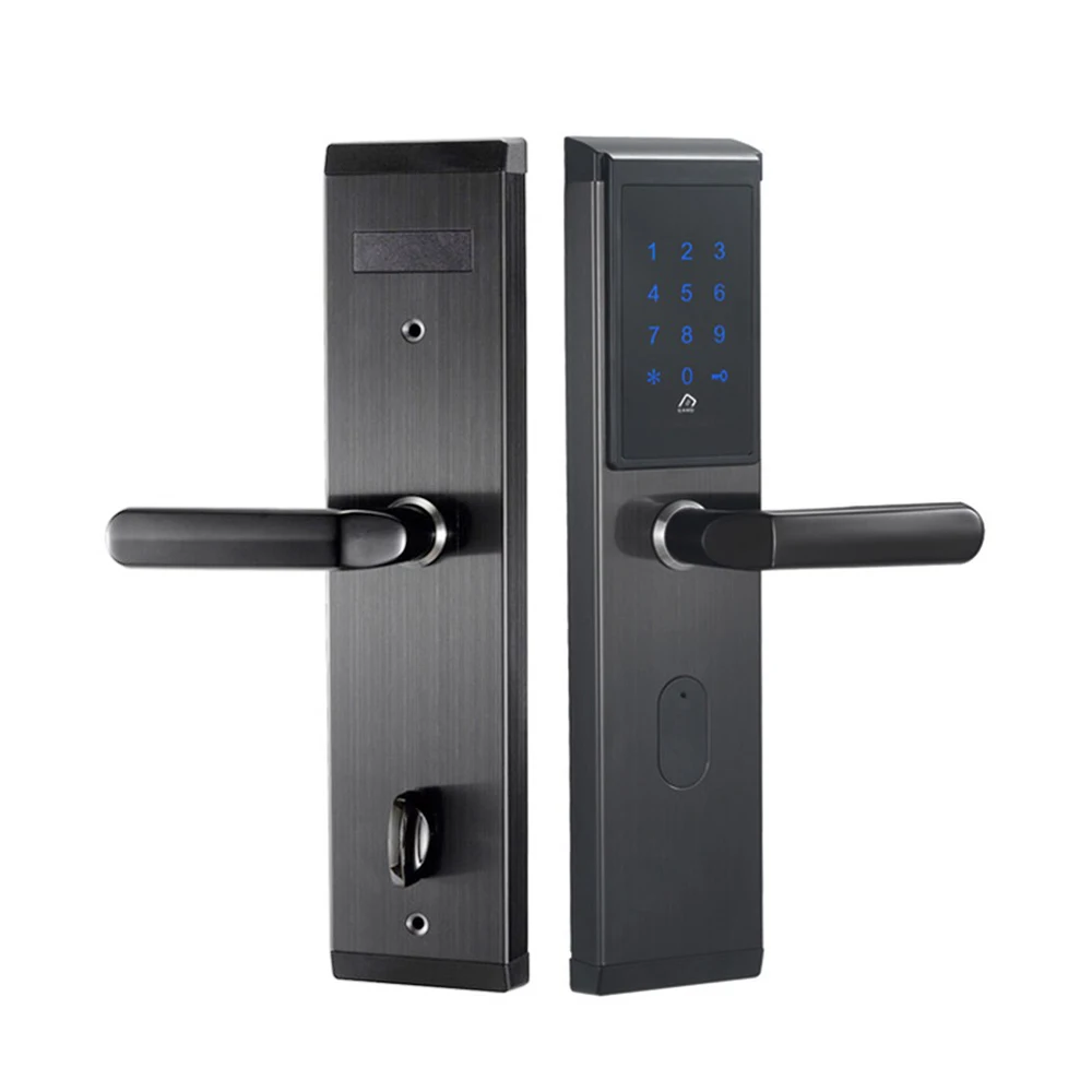 Wholesale Zinc Alloy Safe Keyless APP Smart Digital Fingerprint door lock for Airbnb Apartment