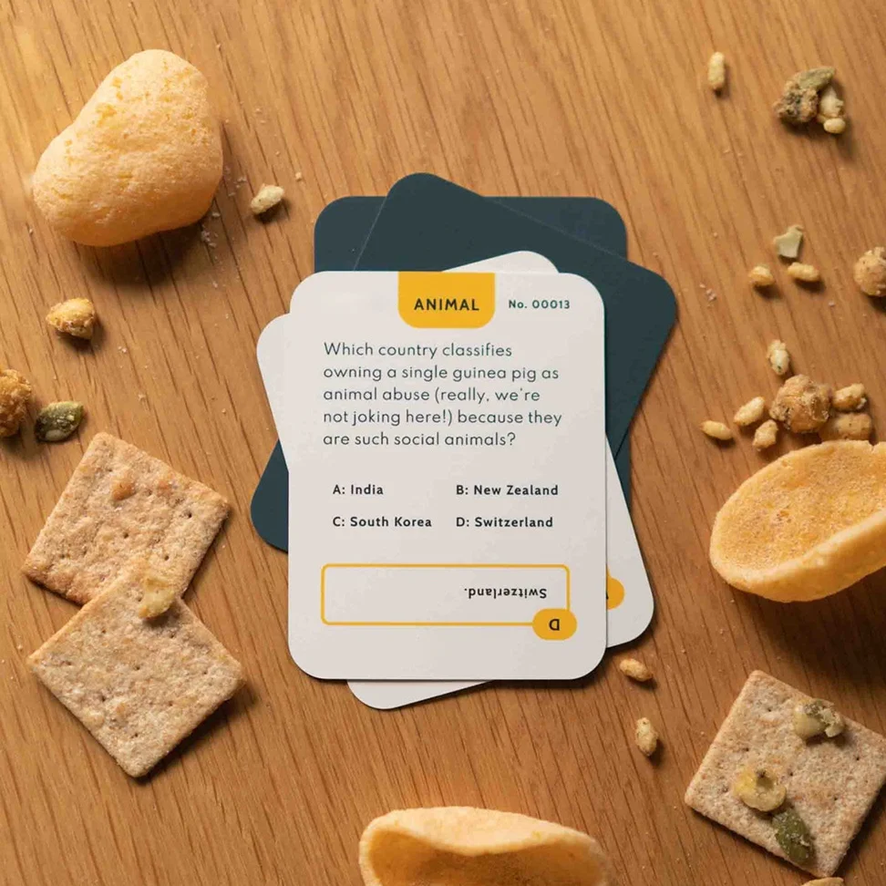 Customized Low Piece Adult Question Trading Talk Card Game Playing Family Manufacturers Printing Services With Box