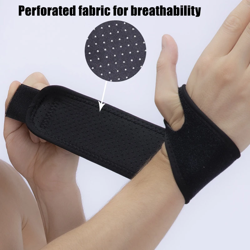 
Adjustable Both hands Wrist Support Brace Wrist Wraps With Wider Thumb Loops wrister 
