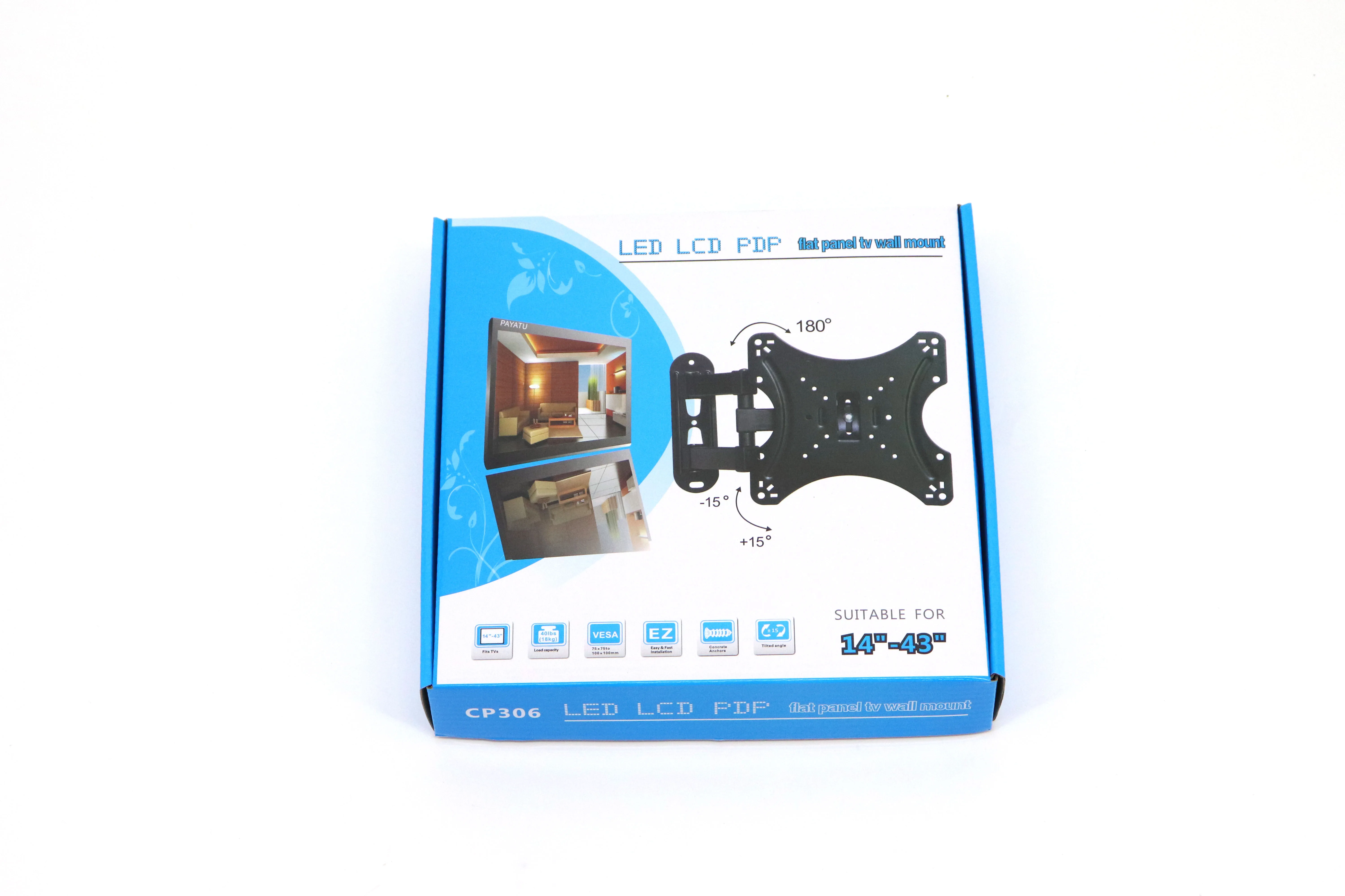 Wholesale Swivel Metal Full Motion Tilt Heavy Duty TV Wall Bracket Mount Monitor Wall Mounts for LED LCD PLASMA Flat Screen