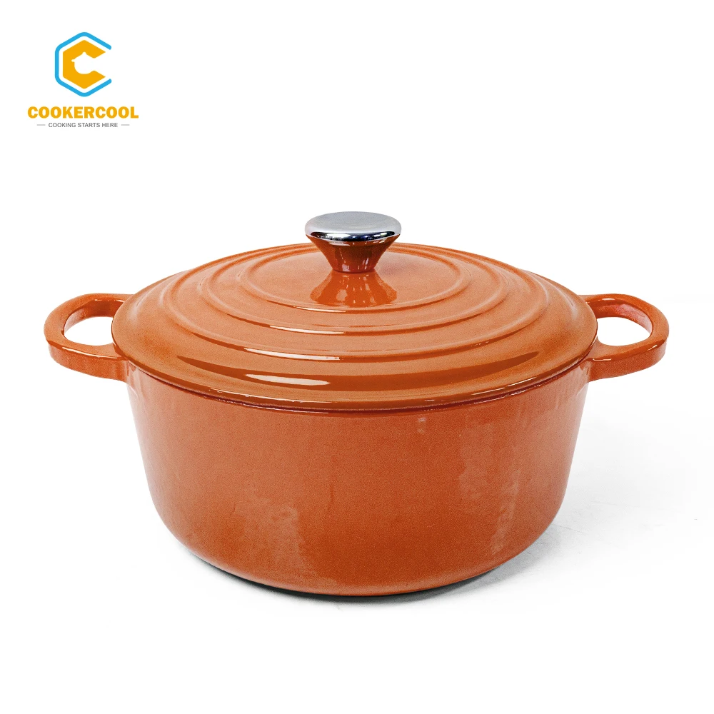 Cookercool Fashion Kitchen 9PCS Cast Iron enamel cast iron cookware sets