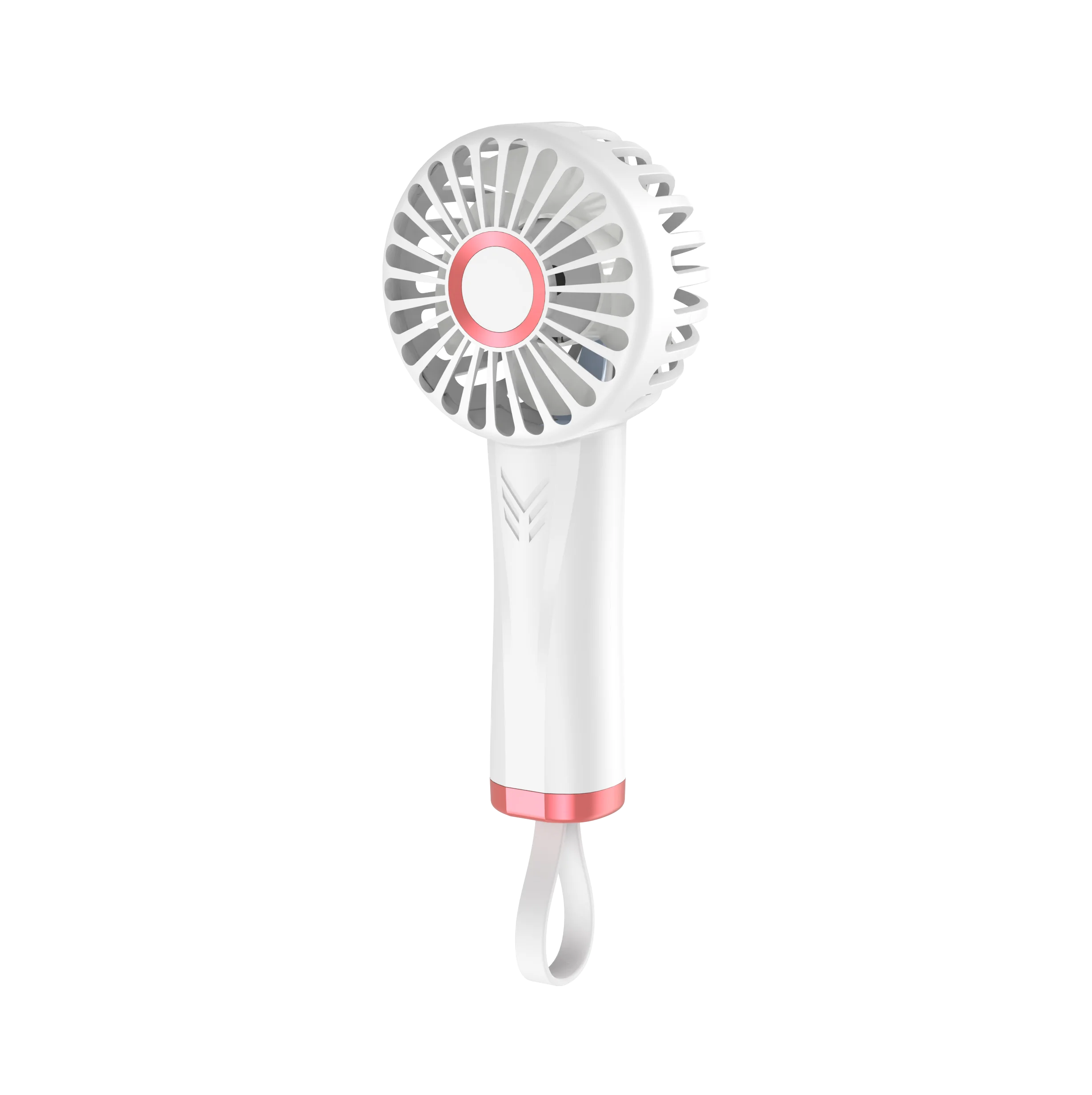 Best Seller Rechargeable Portable fan 1200mAh Air Circular Hand Fan Outdoor Handheld Electric small Fan mini