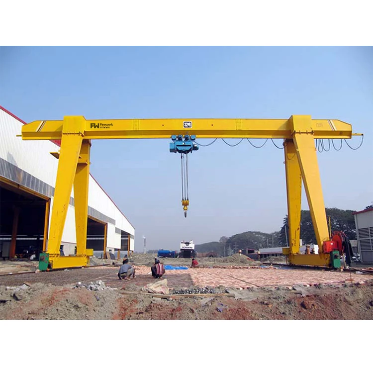 Heavy Capacity 5-30 ton Single Girder Gantry Crane 2 - 5 10 T