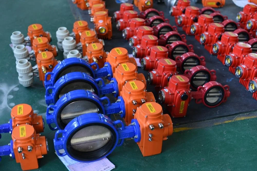 HEX Series Quarter-Turn IP68 Explosion Proof Waterproof Manual Modulating Electric Actuator Valve