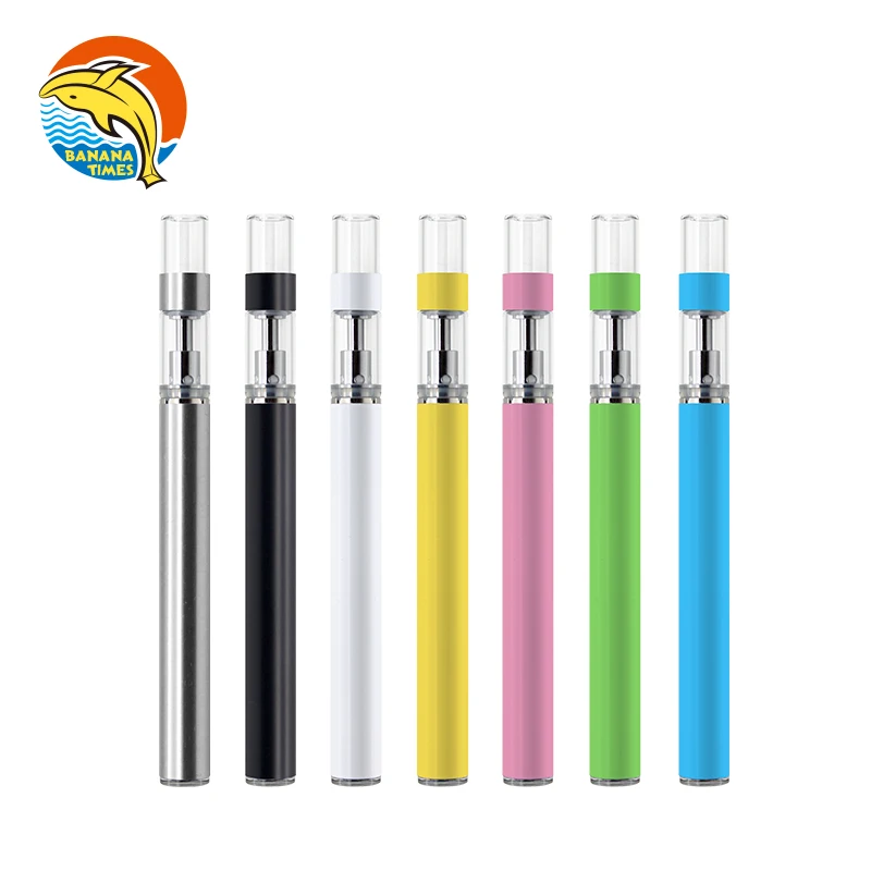Deutsches hot sale 0.5ml 0.3ml empty cbd pen vaporizer O-8 ceramic/ wood tip CBD vap pen