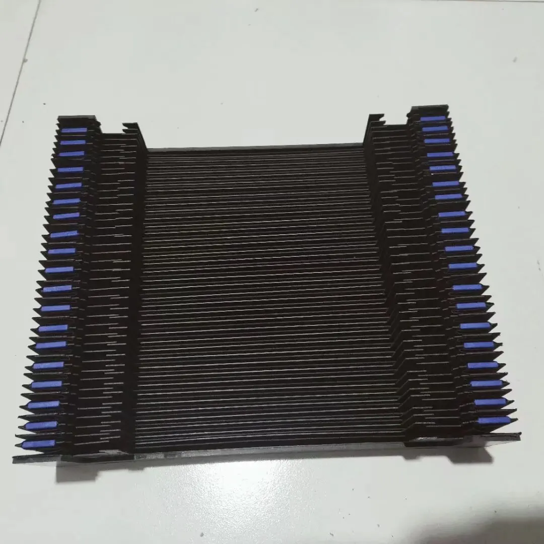 Customized Corrugation flexible machine bellows covers Laser dust shield for CNC laser cutting machine