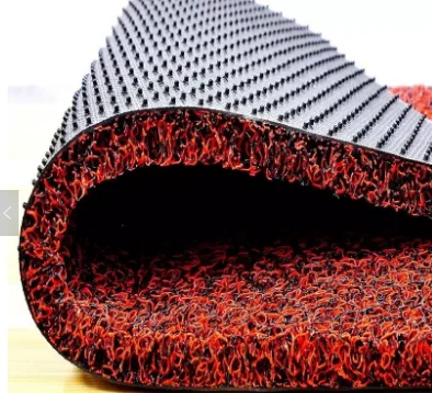 Eco-friendly car coil mat roll with non-slip backing
