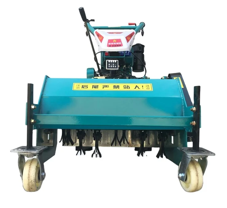 Grass hay straw weeding machine diesel engine broken grass filed returner lawn mower straw mower multifunction agriculture