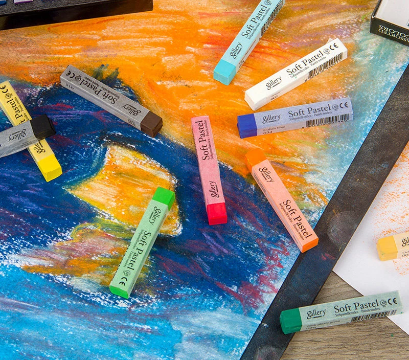 Factory wholesale hot selling college grade soft pastel standard square