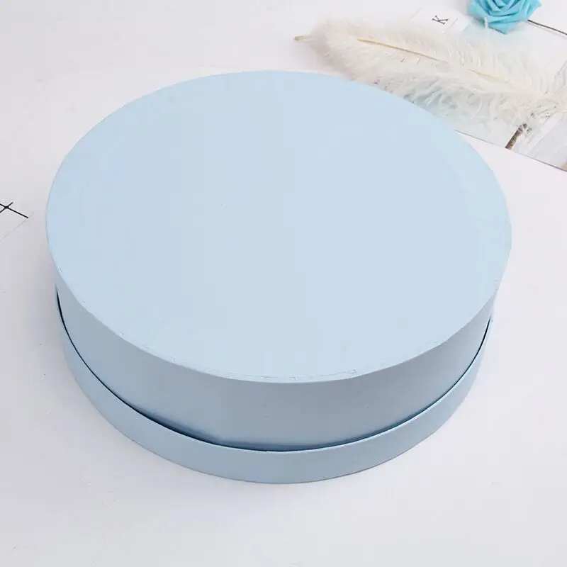 
Round Cylinder Cardboard Paper Wedding Candy Packaging Box Gift Packaging Box 