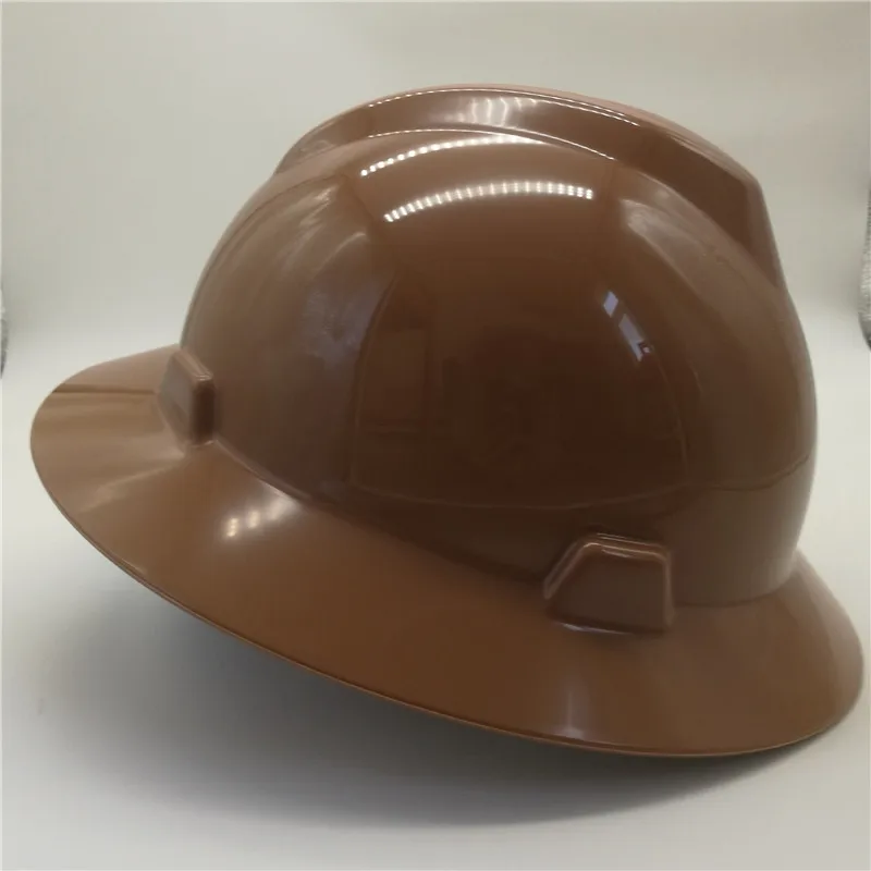 wide brim mining industrial custom safety helmet