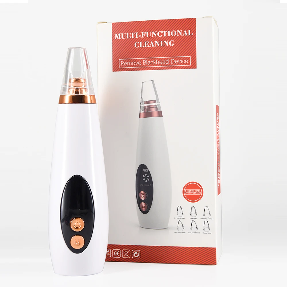 Электрический Уход за кожей лица всасывания Удаление машина очиститель пор вакуумный экстрактор для удалитель черных точек