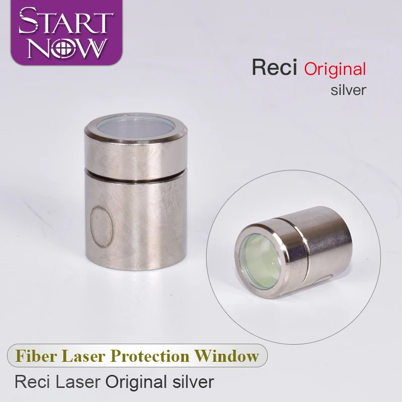 Startnow Original IPG RECI Fiber Laser QBH Output Protective Connector Lens Group Laser lens protective cap for Laser Cut Head