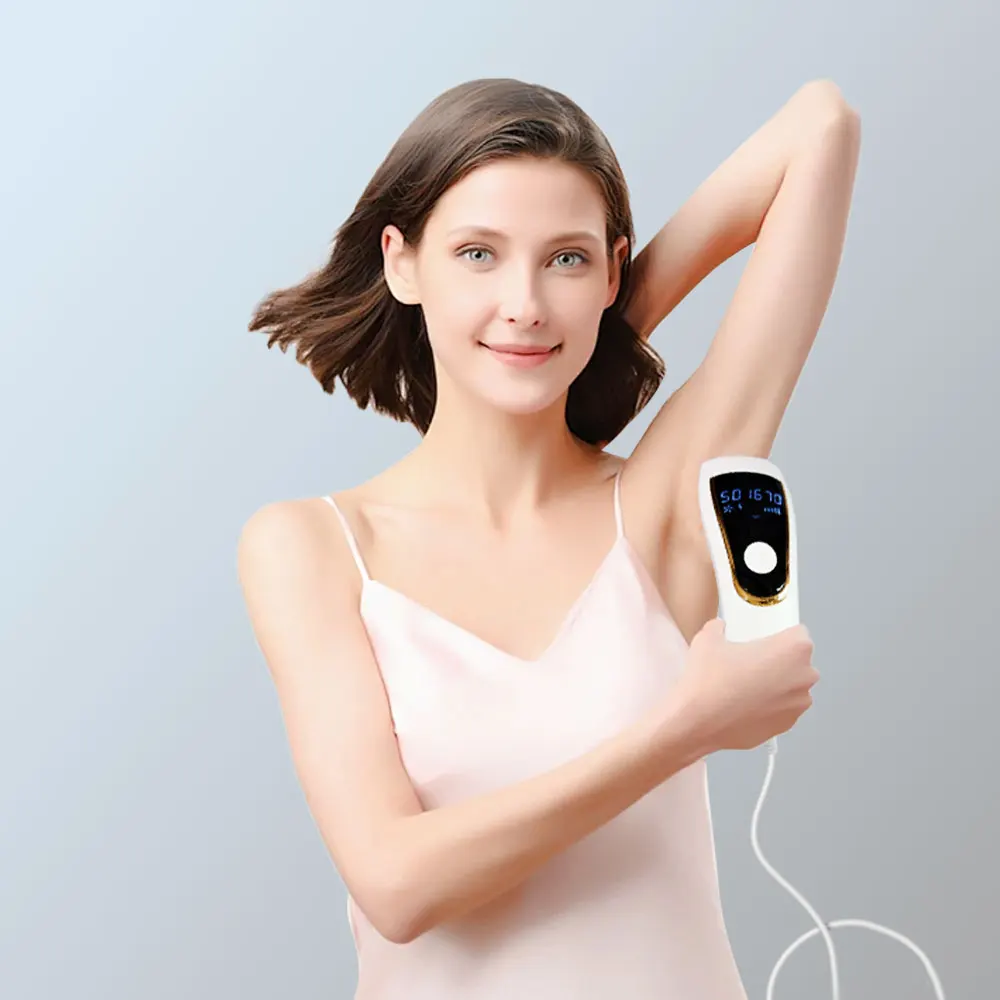 Handheld removal hair IPL Device Epilator Painless Hair Remover Device Whole Body Facial Armpits Back Legs Arms Face Bikini Line
