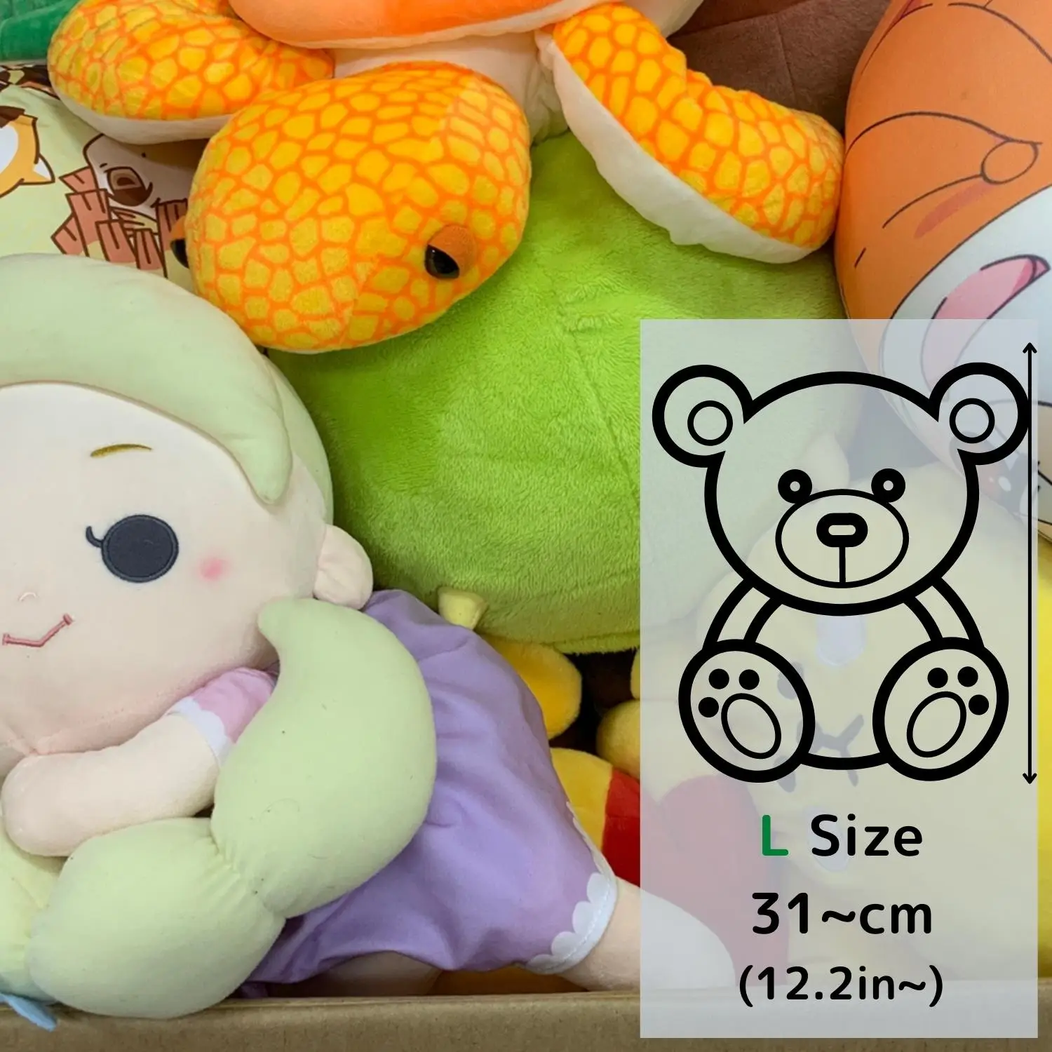 Popular kawaii stuffed animals plush doll mould baby bale of used toys