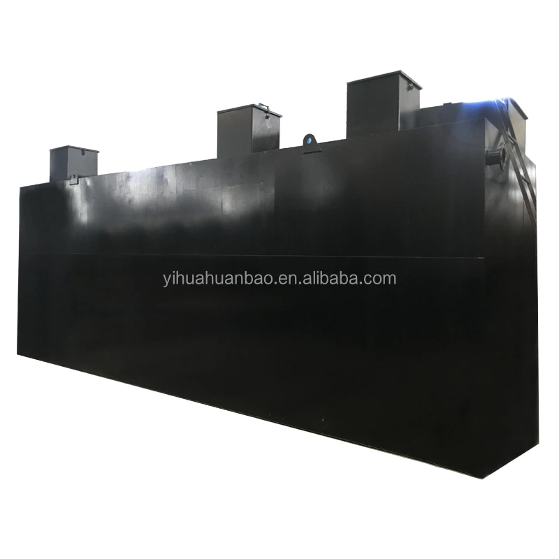 Containerized package domestic Wastewater Sewage Treatment Plants recycling system MBR MBBR