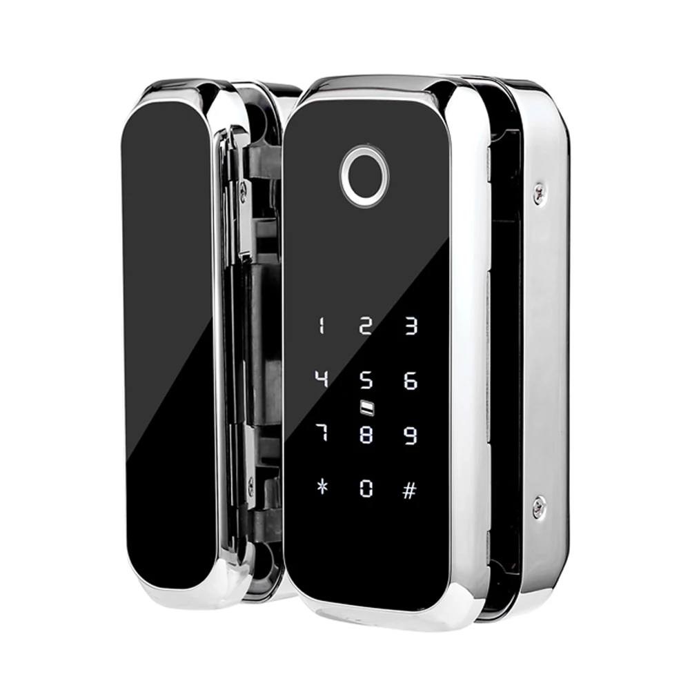 W08 JULU лучший TTLock Ble Электрический отпечаток пальца bd безопасность lok замок безопасности цифровой замок стеклянные замки умный дверной замок