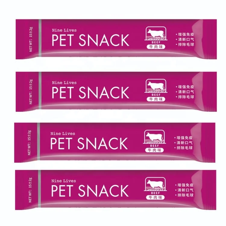 Custom Amazon Hottest Private Upscale Organic Pet Food Pet Cat Snack Cat Treats Cat Wet Food Liquid Pet Food Supplement
