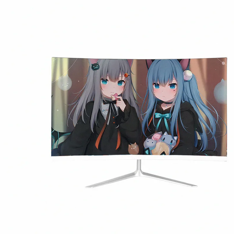 Wide Screen 4k Monitor 32 Inch Lcd Monitors Curved Borderless Professional 4k Gaming Monitors
