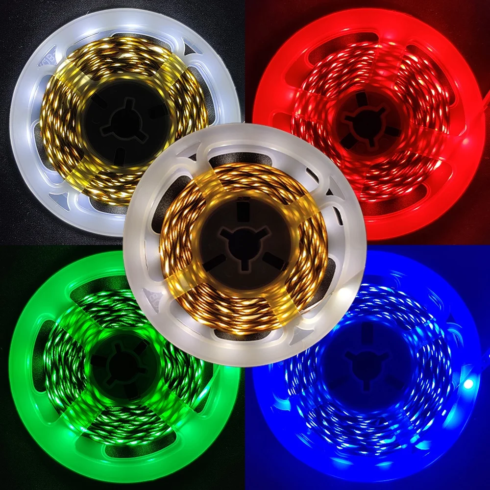 Led Lights Strips Usb Infrared Control Rgb Smd2835 Dc5v 1m 2m 3m 4m 5m Flexible Lamp Tape Diode Tv Background Lighting Luces Led