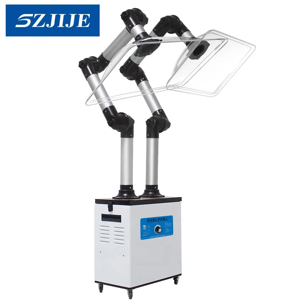 200W Laminar Air Flow Hair Salon Smoke Collector Air Flow Purifier Dust Extraction Exhaust Moxibustion Fume Extractor