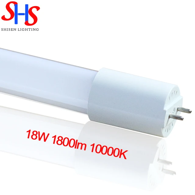 10000k 12000K 1200 мм 18 Вт 1800lm t8 стеклянные трубки 4ft 18W led тубусные лампы