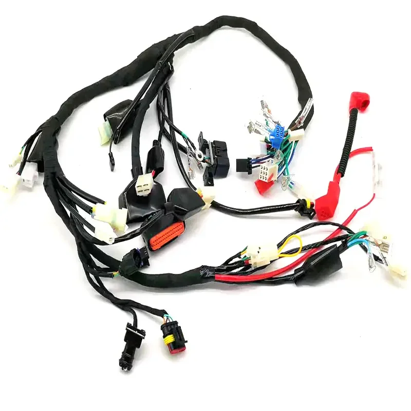 ECU Universal Automotive Wiring Harnesses Full Wiring Harness Loom for atv