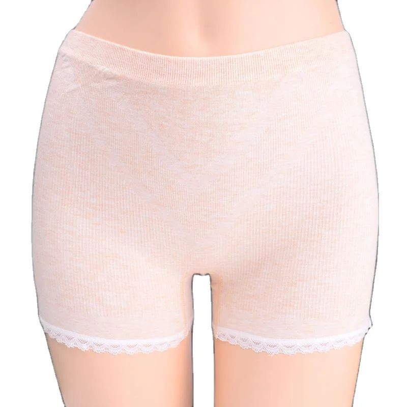 
Add fertilizer large size seamless middle waist thread middle waist underwear pure color cotton breathable bag boxer briefs 