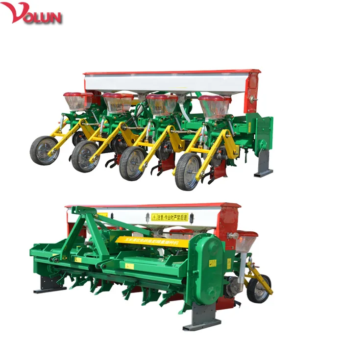 Функцией Мути 4 ряда щетины уборки кукурузы Плантатор с Удобрение Машина