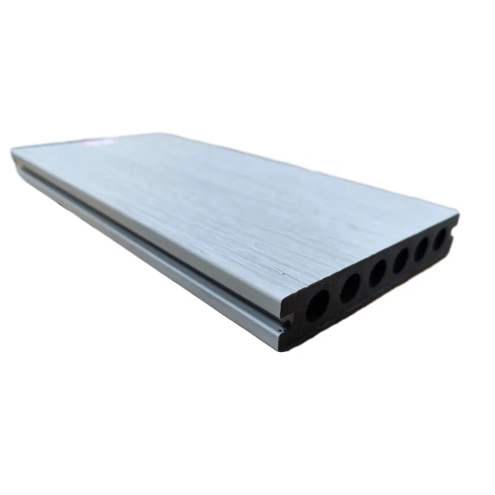 Environmentally Friendly Wpc Decking Solid Eco Decking Co-Extrusion Wpc Deking Composite Deck Outdoors Poland
