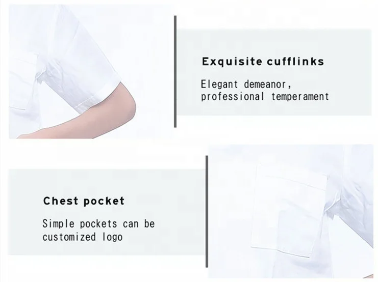 100% cotton white modern medical uniforms hospital women nurse doctor nursing scrubs sets clinic uniform