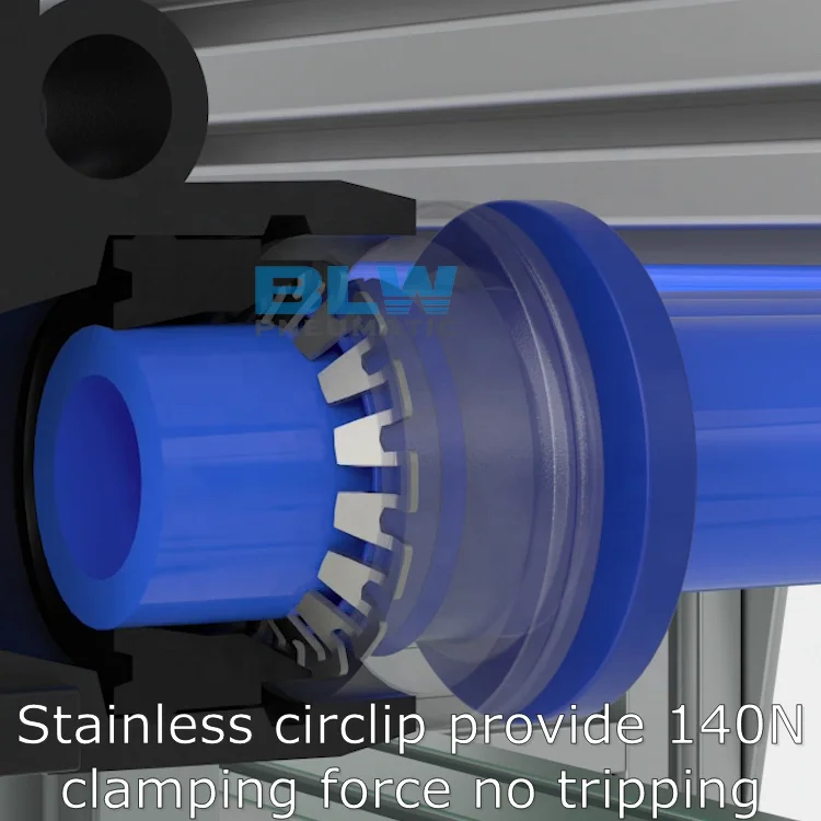 Yueqing Factory Pneumatic Part Plastic Air Hose Quick Connectors for Air Pipe Garden Hose