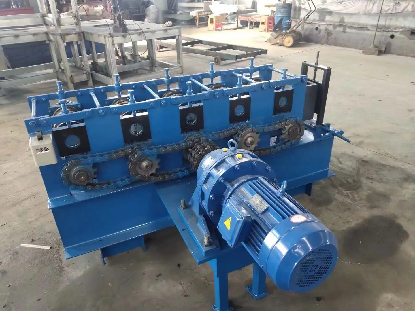 Manufacture High Quality Automatic Single Engine Oval pipe/tube cold roll forming machine