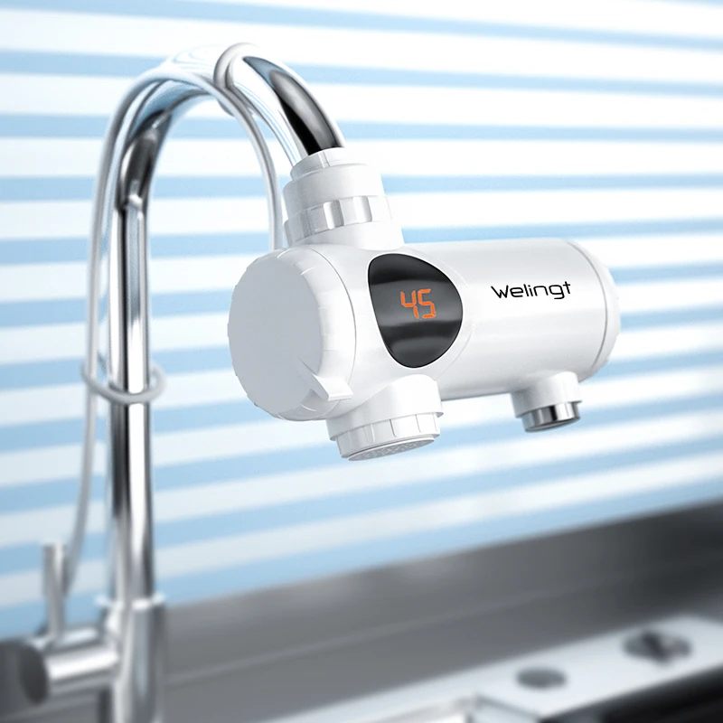 Высокое качество ABS пластик мгновенный нагрев портативный Tankless водонагреватель Электрический кран для ванной комнаты кухни