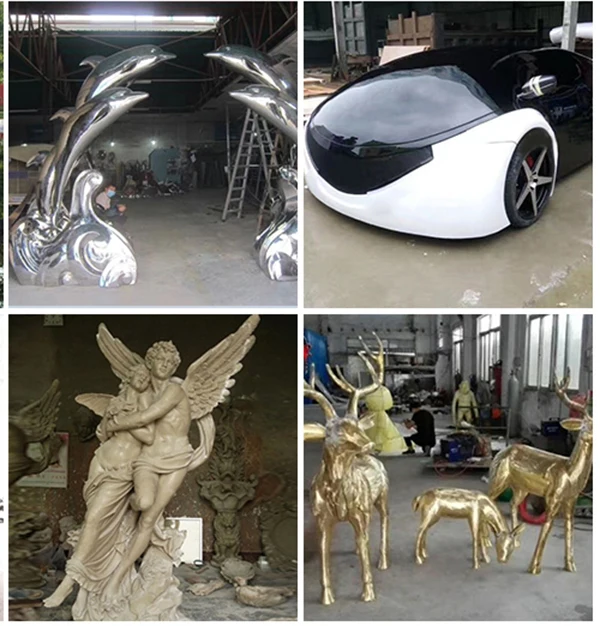 Factory Customized Art Decoration Fat Woman Clay Ideas Outdoor Sculpture Abstract