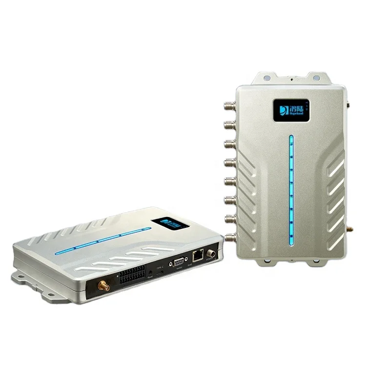 2022 hot UHF RFID reader 4 Port  IMPINJ R2000 chip long distance rfid reader personal management UHF rfid reader